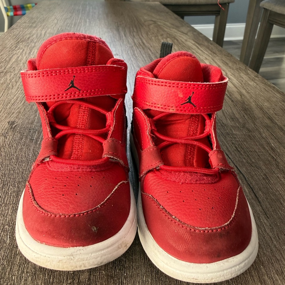 Jordan Kids Red Sneakers